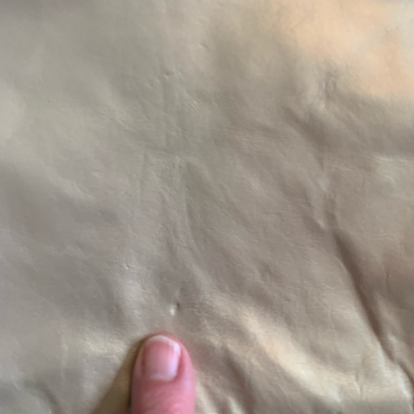 Vintage Valeries leather gold handbag 1980’s - 1990’s envelope style purse - Picture 3 of 9